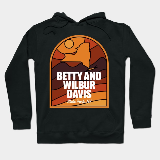 Betty and Wilbur Davis State Park New York Hoodie by HalpinDesign